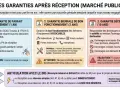 La garantie de parfait achèvement couvre les désordres signalés dans l'année suivant la réception des travaux.