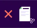 Une croix rouge et des menottes sur un document symbolisent la preuve de travail dissimulé et ses conséquences.