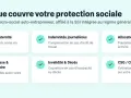 Protection sociale de l'auto-entrepreneur : maladie, retraite, indemnités journalières, allocations familiales, CSG/CRDS, et couverture en cas d'invalidité catégorie 1 ou de décès.