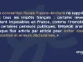 La convention fiscale France-Andorre, analysée par ENGAGE, vise à éviter la double imposition et les erreurs déclaratives.