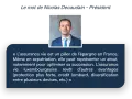 Portrait de Nicolas Decaudain, Président. Citation sur l'assurance vie, un atout pour les expatriés et la succession.