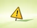Panneau de danger jaune avec un point d'exclamation, symbolisant une alerte. Attention, une lettre clôture pea pourrait être en danger.
