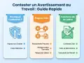 Guide rapide pour contester un avertissement au travail : impact sur dossier, éviter récidive, rassembler preuves, rédiger lettre, respecter délais, contexte clair, faits, réfutations et demande de retrait.