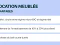 Avantages de la location meublée : fiscalité avantageuse, rendement élevé et souplesse. Idéal pour savoir comment déclarer une location meublée à l'année.