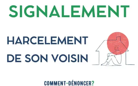 Signalement de harcèlement de son voisin. Illustration d'une personne seule dans une maison, symbolisant un trouble anormal de voisinage. Comment dénoncer ?