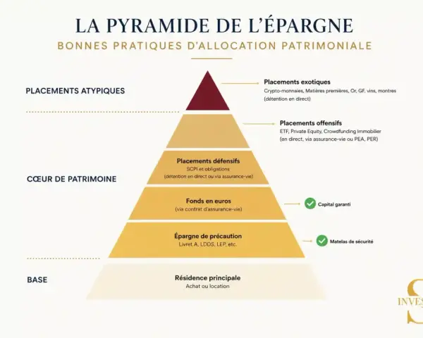 La pyramide de l'épargne en France : de la résidence principale aux placements exotiques, une stratégie pour optimiser votre patrimoine et anticiper le contrôle fiscal.